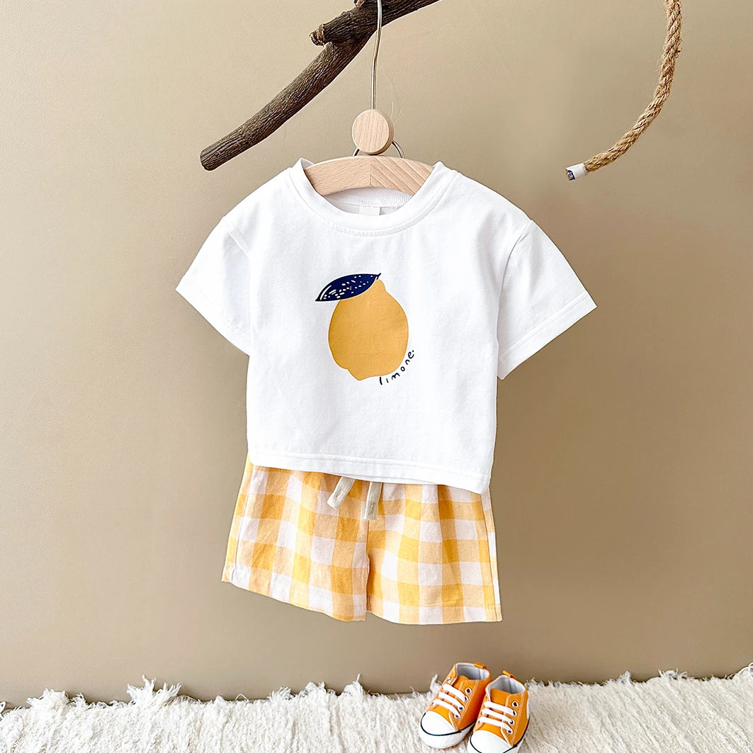 Conjunto Limone I T-shirt+Calção I 6 meses-3anos