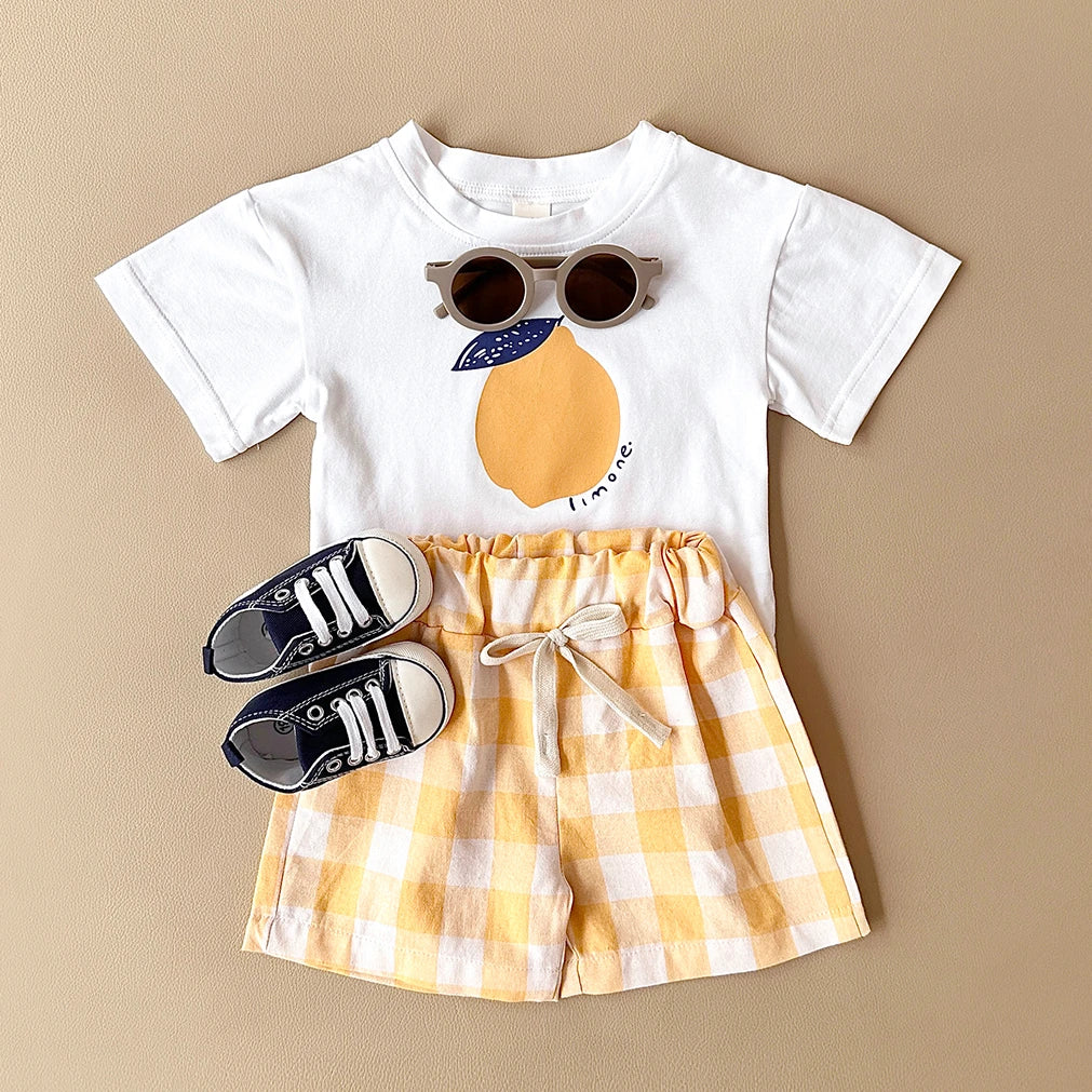 Conjunto Limone I T-shirt+Calção I 6 meses-3anos