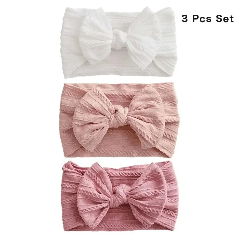 3 Peças Bandolete de Bebé I Headbands