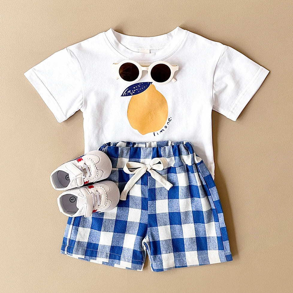 Conjunto Limone I T-shirt+Calção I 6 meses-3anos