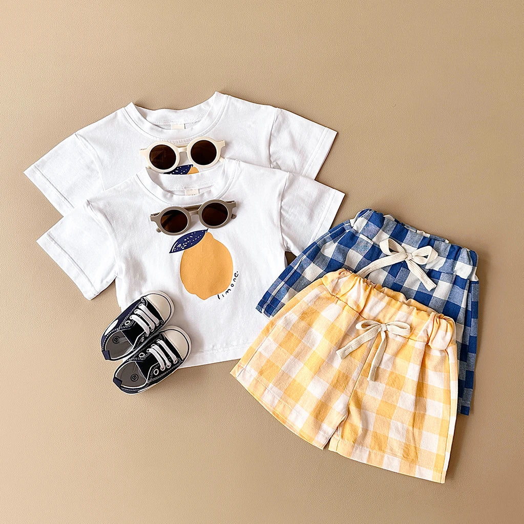 Conjunto Limone I T-shirt+Calção I 6 meses-3anos
