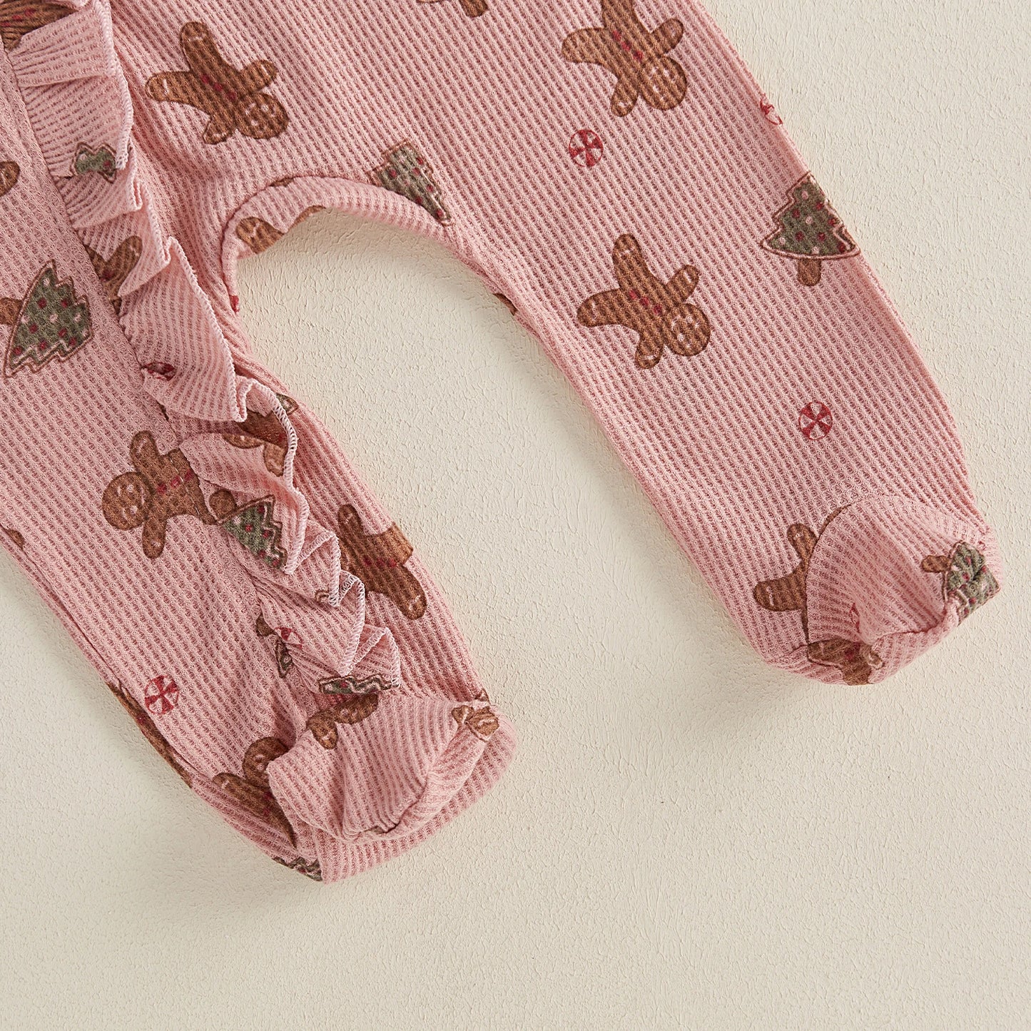 Macacão+Faixa de Cabelo Christmas Cookies