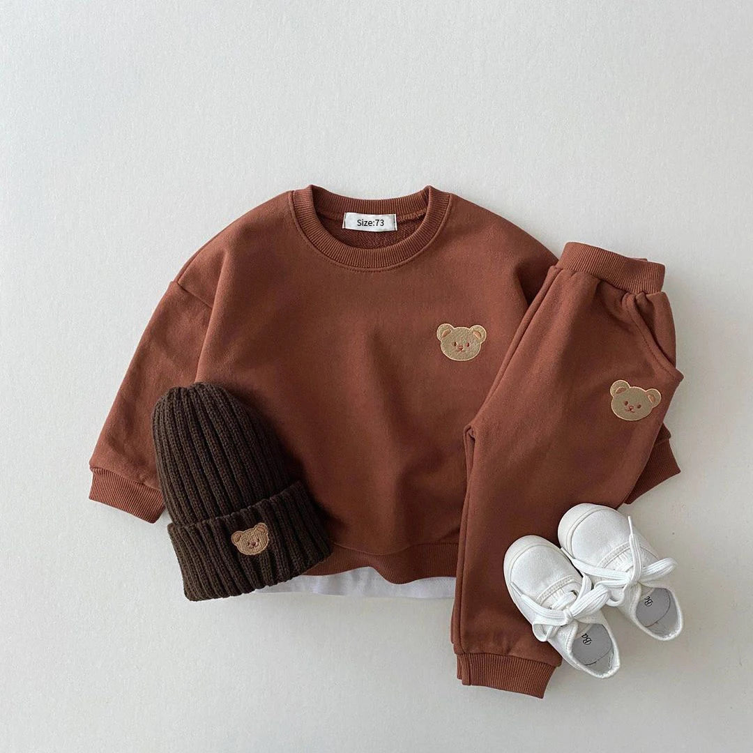 Conjunto Moletom+Gorro Bear