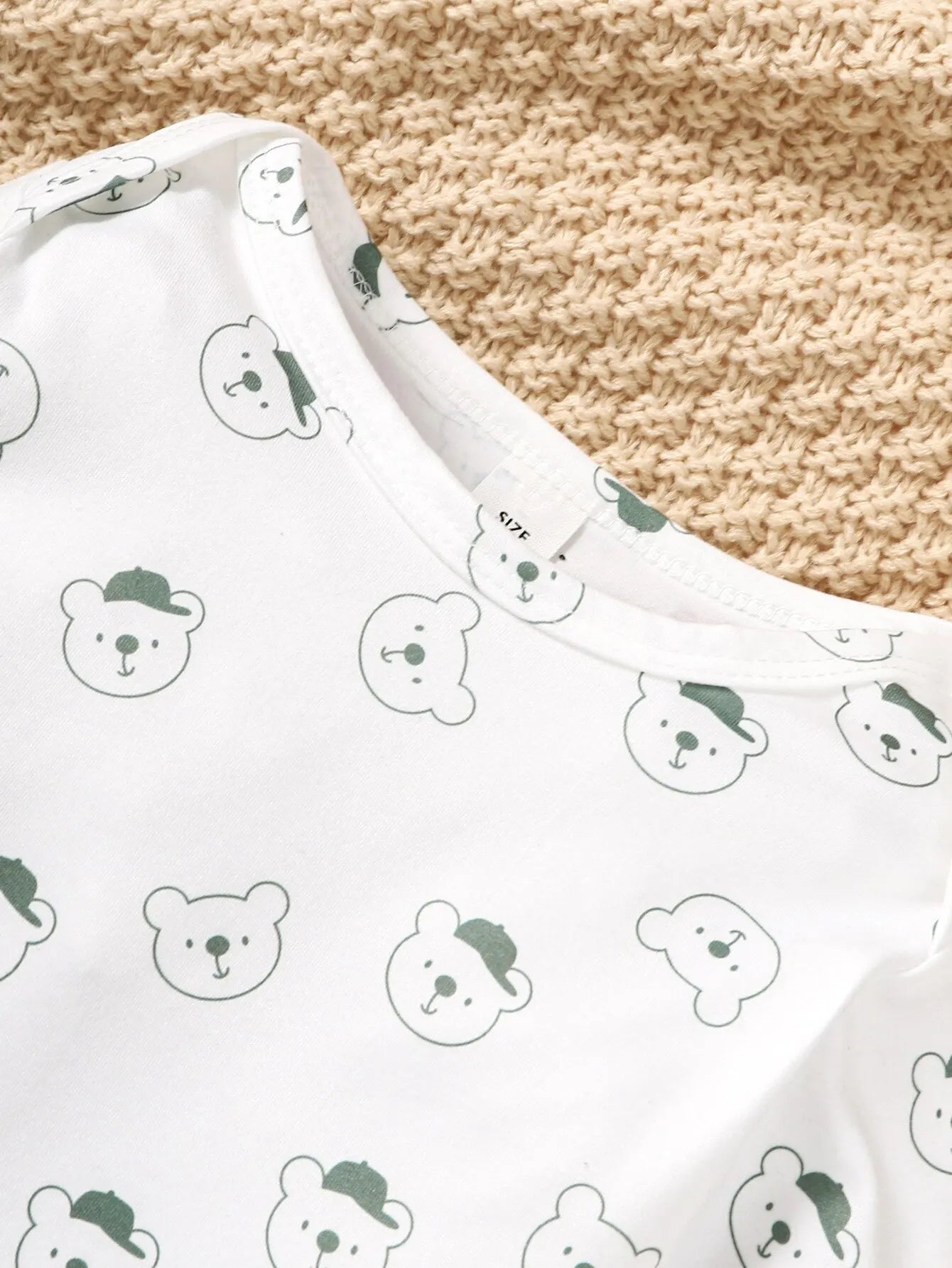Conjunto Ursinho I Jardineira+Body