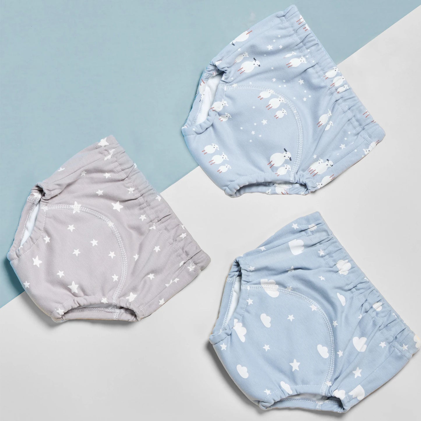 Cueca Fralda Banho Clover I Lote 3 Cuecas