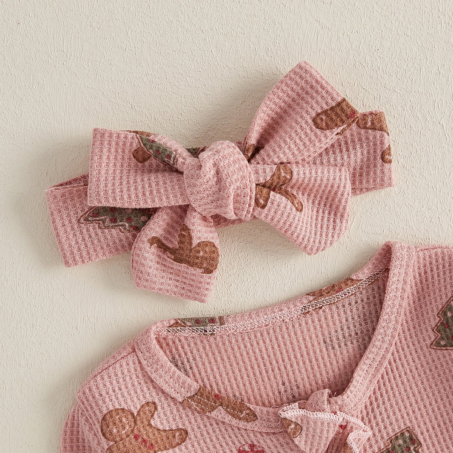 Macacão+Faixa de Cabelo Christmas Cookies