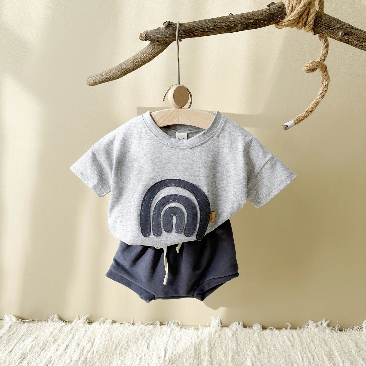 Conjunto MamiLove I  t-shirt + calção