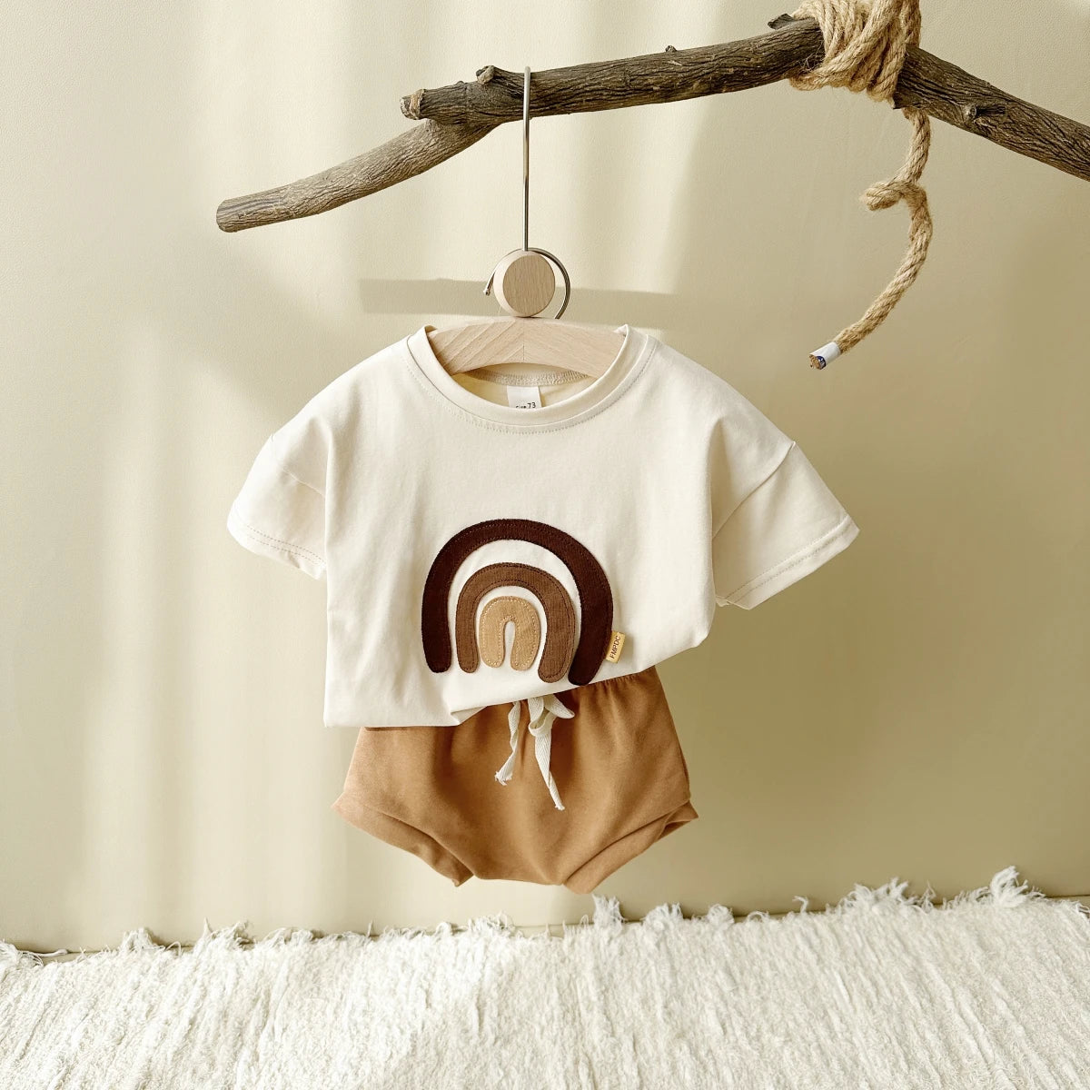 Conjunto MamiLove I  t-shirt + calção
