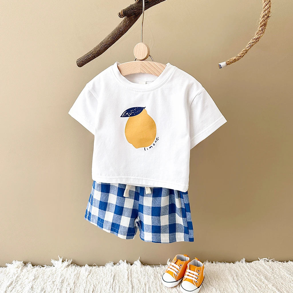 Conjunto Limone I T-shirt+Calção I 6 meses-3anos