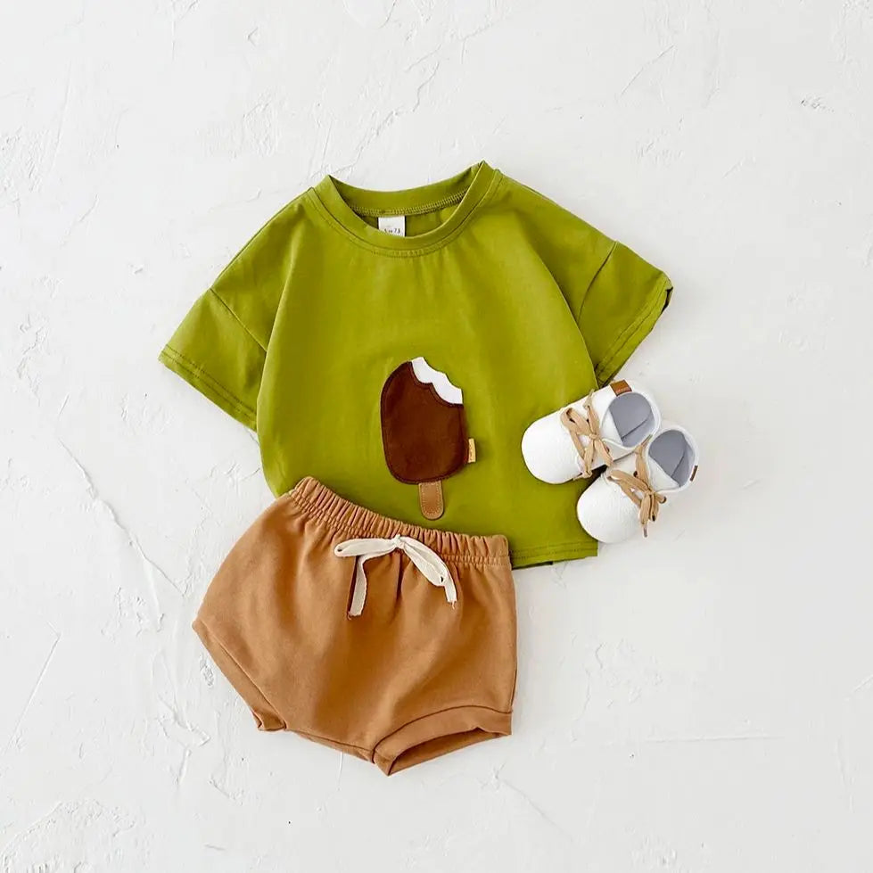 Conjunto Willow t-shirt + calção
