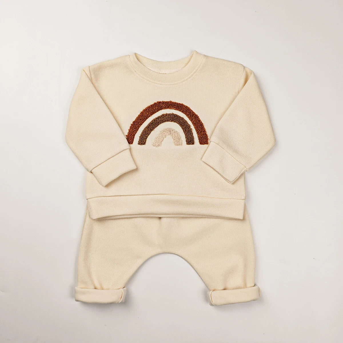 Conjunto Spring de 2 peças sweatshirt + calças