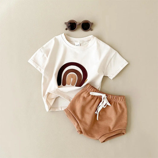 Conjunto MamiLove I  t-shirt + calção