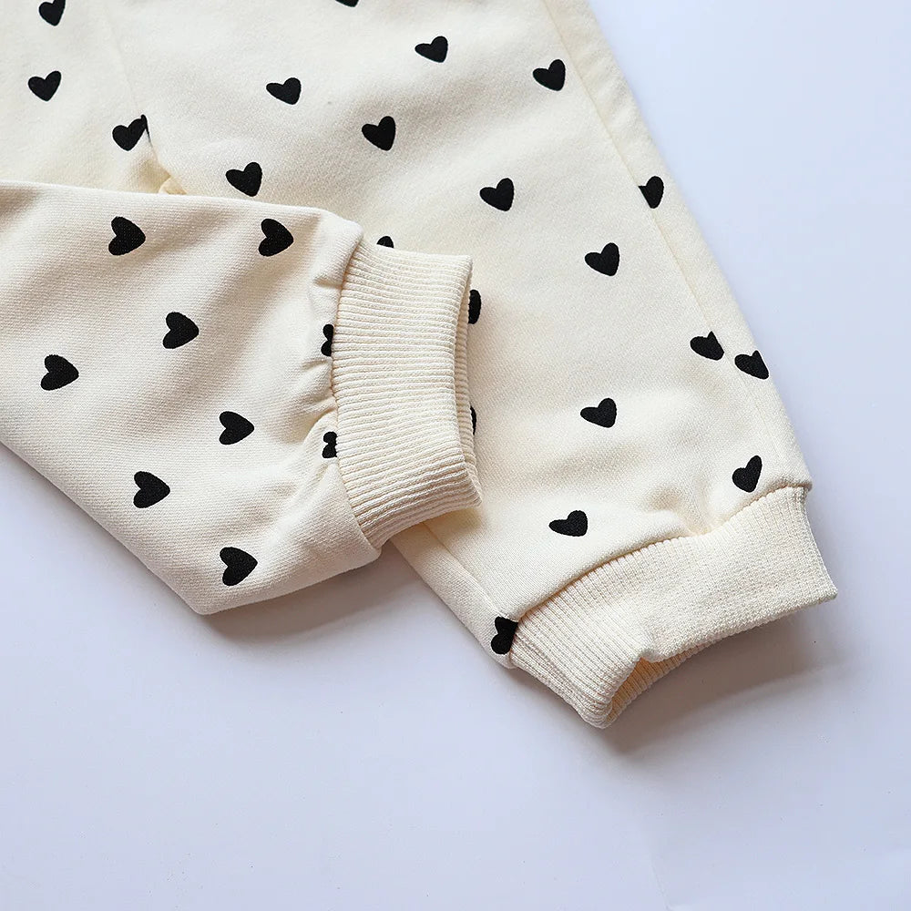 Conjunto Moletom Little Heart I 3 meses-3 anos I