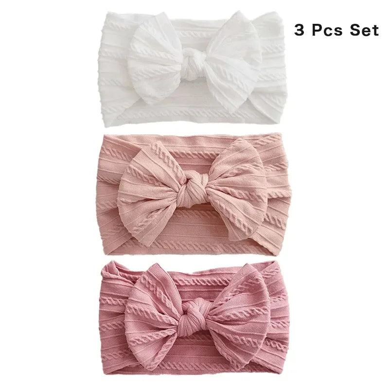3 Peças Bandolete de Bebé I Headbands