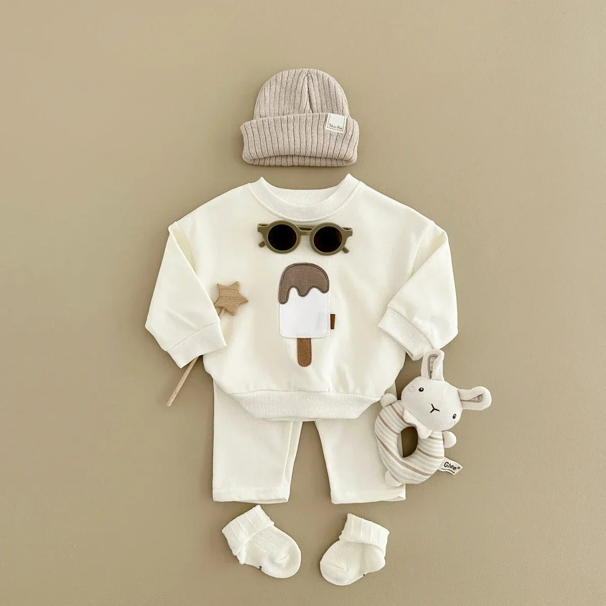 Conjunto Moletom Gelado I 9 meses-4 anos I
